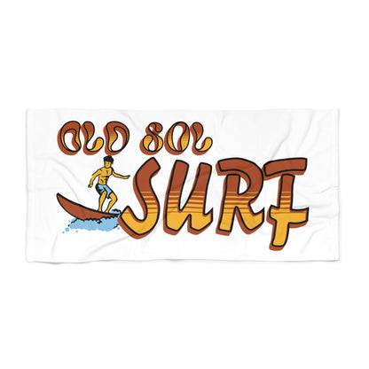 Old Sol Logo Beach Towel